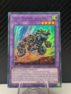 Fossil Machine Skull Buggy GFP2-EN021 1st Edition Ultra Rare YuGiOh Trading Card - Image 1