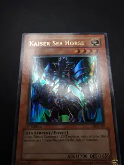 YUGIOH 2004 | KAISER SEA HORSE | SKE-015 | 1ST EDITION | VERY GOOD - EXCELLENT - Image 5