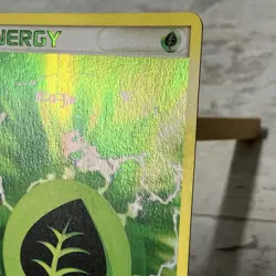 Pokemon TCG EX Holon Phantoms Grass Energy 105/110 Holo Rare Card - Image 2