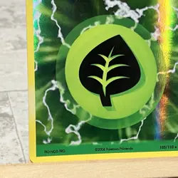 Pokemon TCG EX Holon Phantoms Grass Energy 105/110 Holo Rare Card - Image 4