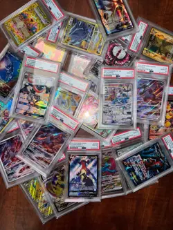 ⭐⭐Pokemon Slab Grab Bag Great Odds Guarantee Rare Cards (Read Description)⭐⭐ - Image 4