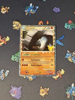 Pokemon Cards Donphan PRIME 107/123 Celebrations: Classic Collection - (NM) - Image 1