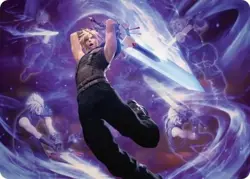 Cloud's Limit Break Art Card - 23 / English / Near Mint MTG - Image 1