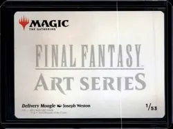 Delivery Moogle - 1 - Gold Stamp - Art Card - FIN - NM - MTG - Image 2