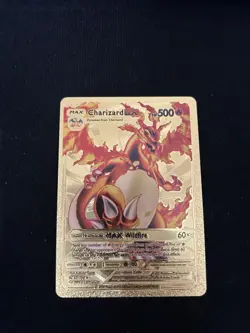 Pokemon Charizard DX52/100 Wildfire Gold Card - Image 1