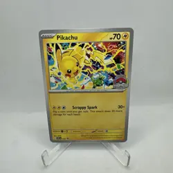 Pikachu Promo 2025 World Championships Stamp SVP EN 225 Pokemon PROMO Card Mint - Image 1