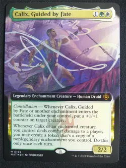 Calix Guided by Fate Extended Foil - MAT - Mtg Card #3HU - Image 1