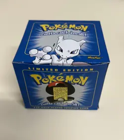 POKEMON BURGER KING 23K GOLD PLATED MEWTWO CARD - UNOPENED - Image 1