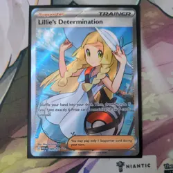 Pokemon TCG Mega Evolution Lillie’s Determination Full Art Trainer Card 169/132 - Image 1