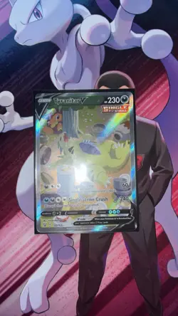 *MINT* Pokemon Tyranitar V Alt Art Ultra Rare Card 155/163 Battle Styles - Image 1