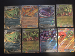 56 Mixed EX/V/VSTAR Pokemon Card Lot - Scarlet & Violet + Sword & Sheild Era - Image 5