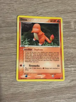 Pokemon Ditto (Charmander) Ex Delta Species Set Card 61/113 - Image 1
