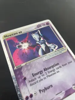 Mewtwo EX 101/109 Pokemon Trading Card E Reader 2003 LP - Image 3