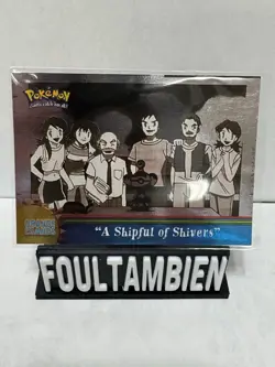 Topps Pokemon TV Animation Series A Ship Full Of Shivers Foil Card - Image 1