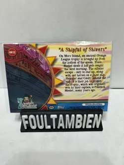 Topps Pokemon TV Animation Series A Ship Full Of Shivers Foil Card - Image 2
