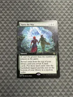 MTG Open the Way #0163 Ext. Art R March of the Machine: The Aftermath (MAT) - Image 1