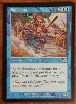 Seahunter MtG Nemesis LP Magic The Gathering - Image 1