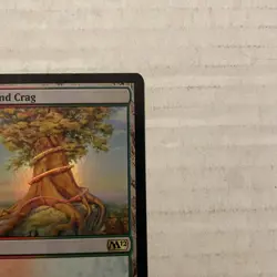 Rootbound Crag Magic 2012 (M12) Foil Rare Mtg Magic The Gathering Land - Image 2