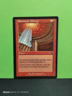 Flammende Offnung / Flame Rift - MTG Magic - Image 1