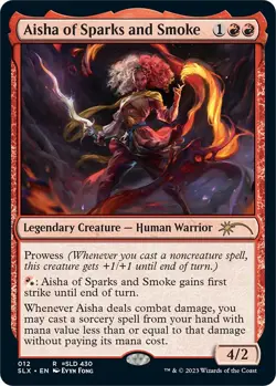 Aisha of Sparks and Smoke - 12 / English / Near Mint MTG - Image 1