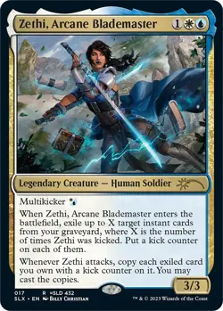 Zethi, Arcane Blademaster - 17 / English / Near Mint MTG - Image 1