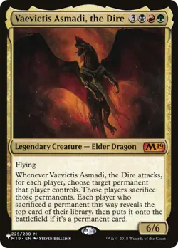 Vaevictis Asmadi, the Dire - 225/280 / English / Near Mint MTG - Image 1
