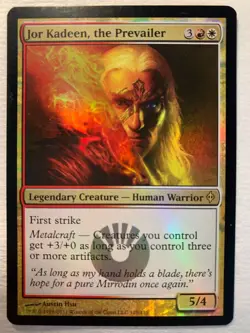 MTG 1x FOIL Jor Kadeen, the Prevailer New Phyrexia Magic the Gathering x1 NM - Image 1