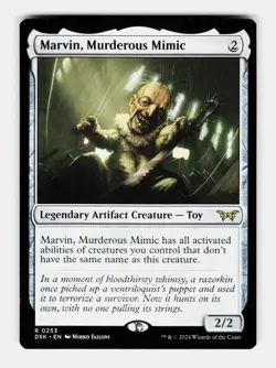 MTG: Marvin, Murderous Mimic | Duskmourn: House of Horror 253 NM - Image 1