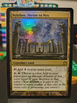 Nykthos, Shrine to Nyx Foil Magic the Gathering - Image 1