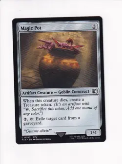 MAGIC THE GATHERING MTG FINAL FANTASY MAGIC POT (#2) - Image 1