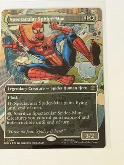 Spectacular Spider-Man Borderless Marvel's Spider-Man Foil 14 - Image 1
