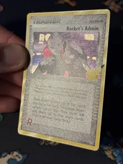 Pokemon Cards Rocket’s Admin 86/109 Celebrations: Classic Collection - (NM) - Image 3
