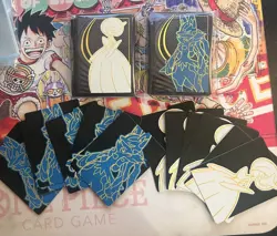 Pokemon ETB Sleeves + Dividers Mega Evolutions Lucario & Gardevoir - Image 1