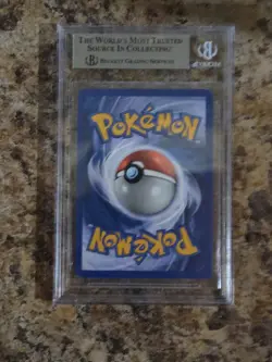 Pokemon Hitmonchan Base Set Unlimited Holo Rare #7 BGS 8.5 - Image 2