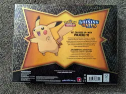Pokemon Shining Fates PIKACHU V COLLECTION New Sealed 4 Booster packs - Image 2
