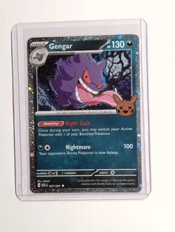 Pokemon TCG - GENGAR 057/091 - RARE COSMOS HOLO (2024) Trick - Or - Trade - Image 1