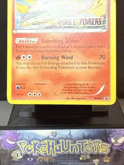 Pokemon Card Volcarona BW40 Holo STAFF Black & White Dark Explorers Light Play - Image 3