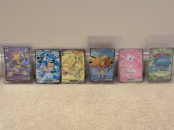 Pokemon 151 Full Art Lot All Near Mint to Mint Condition English - Image 1