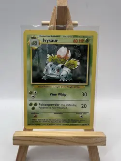 Pokemon TCG Ivysaur Base Set 30/102 Regular WOTC LP/MP - Image 1