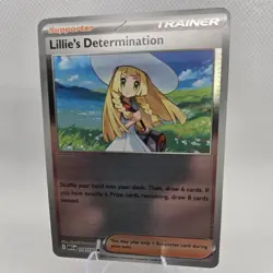Lillie's Determination (Reverse Holo) 119/132 Uncommon Pokemon Mega Evolution - Image 1