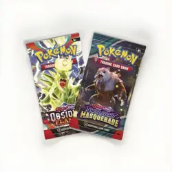 Pokemon Tcg Stellar Crown Archaludon Booster Packs Blister Sealed Coin New - Image 3