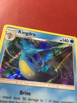 POKEMON KINGDRA 31/147 BURNING SHADOWS RARE HOLO NEAR MINT - Image 3