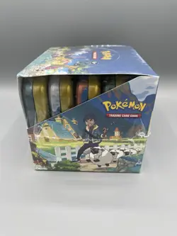 Pokemon TCG Crown Zenith Mini Tin Display Factory Sealed (10 Tins) - Image 3