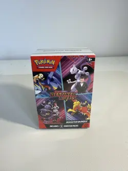 Sealed Pokemon TCG Scarlet & Violet-Destined Rivals Booster Bundle - 6 Packs - Image 1