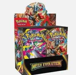 Pokemon TCG Mega Evolution ENHANCED BOOSTER BOX Factory Sealed 36 Packs PREORDER - Image 1