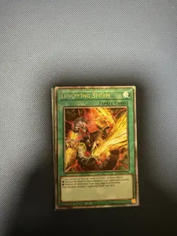 Lightning Storm (New Art) Quarter Century Secret Rare QCSR NM Yugioh - Image 4