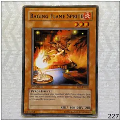 Raging Flame Sprite - RDS-EN020 - Common 1st Edition Yugioh - Image 1