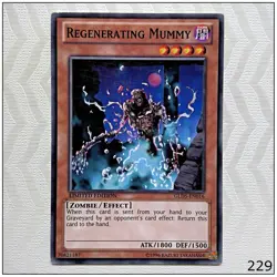 Regenerating Mummy - GLD5-EN016 - Common Yugioh - Image 1