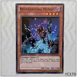 Regenerating Mummy - GLD5-EN016 - Common Limited Edition Yugioh (YC170) - Image 1