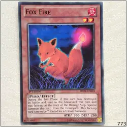 Fox Fire - SDOK-EN018 - Common 1st Edition Yugioh - Image 1